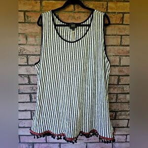Anthropologie W5 striped tank top